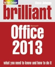 Tapa de Brilliant Microsoft Office 2013