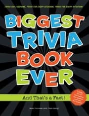 Tapa de The Biggest Trivia Book Ever And Thats A Fact