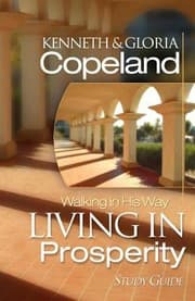 Tapa de Living in Prosperity Study Guide
