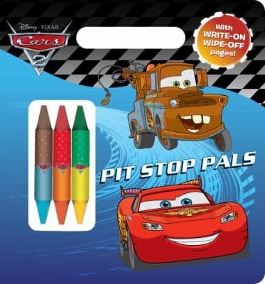 Tapa de Pit Stop Pals Writeonwipeoff Activity Book
