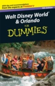 Tapa de Walt Disney World Orlando For Dummies 2009