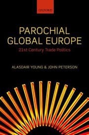 Tapa de Parochial Global Europe 21st Century Trade Politics