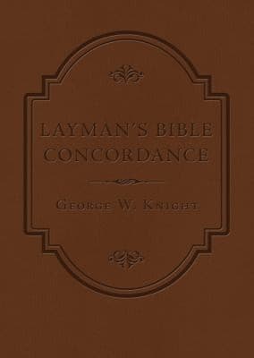 Tapa de Laymans Bible Concordance