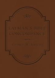 Tapa de Laymans Bible Concordance