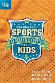 Tapa de The One Year Sports Devotions For Kids