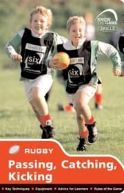 Tapa de Rugby Passing Catching Kicking