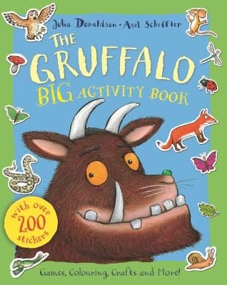 Tapa de Gruffalo Sticker Activity Book