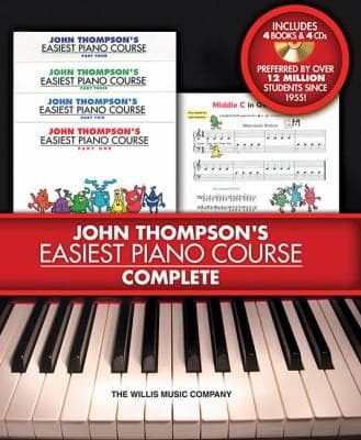 Tapa de John Thompsons Easiest Piano Course Complete