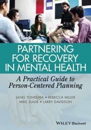 Tapa de Partnering For Recovery In Mental Health A Practical Guide To Personcentered Planning