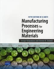 Tapa de Manufacturing Processes For Engineering Materials