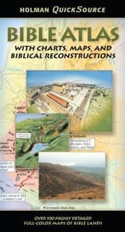 Tapa de Bible Atlas With Charts And Biblical Reconstructions