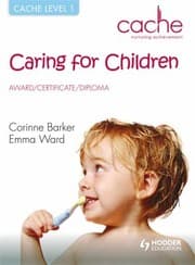 Tapa de Cache Level 1 Caring For Children Award Certificate Diploma