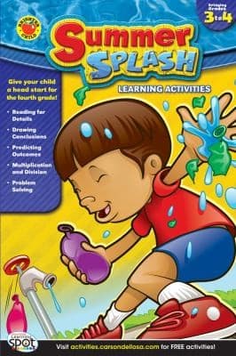 Tapa de Summer Splash Learning Activities Grades 34