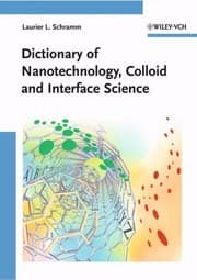 Tapa de Dictionary Of Nanotechnology Colloid And Interface Science
