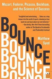Tapa de Bounce Mozart Federer Picasso Beckham And The Science Of Success