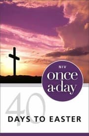 Tapa de Onceaday 40 Days To Easter Devotional
