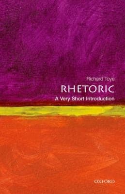 Tapa de Rhetoric A Very Short Introduction