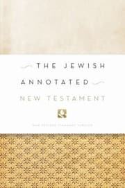 Tapa de The Jewish Annotated New Testament New Revised Standard Version Bible Translation