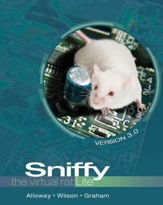 Tapa de Sniffy The Virtual Rat Pro Version 30 With Cd Rom