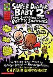 Tapa de Super Diaper Baby The Third Epic Novel By George Beard And Harold Hutchins