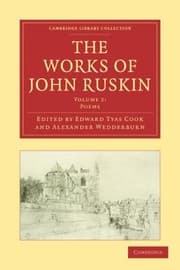 Tapa de The Works Of John Ruskin Poems