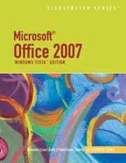 Tapa de Microsoft Office 2007 Illustrated Introductory On Vista