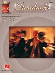 Tapa de Standards Trumpet With CD Audio
Hal Leonard Big Band PlayAlong