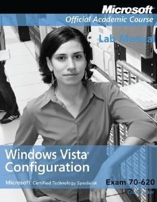 Tapa de Windows Vista Configuration Lab Manual