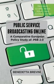 Tapa de Public Service Broadcasting Online A Comparative European Policy Study Of Psb 20
