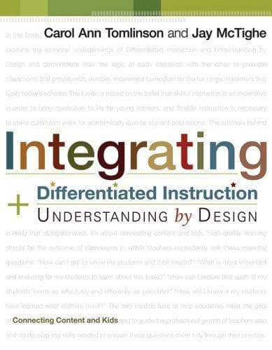 Tapa de Integrating differentiated instruction and understanding by design