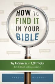 Tapa de How To Find It In Your Bible Key References For 1001 Topics Both Biblical And Contemporary