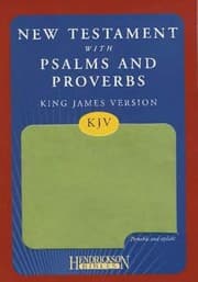 Tapa de New Testament with Psalms and ProverbsKJV