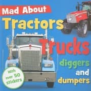 Tapa de Mad About Tractors Trucks Diggers And Dumpers