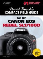 Tapa de David Buschs Compact Field Guide For The Canon Eos Rebel Sl1100d