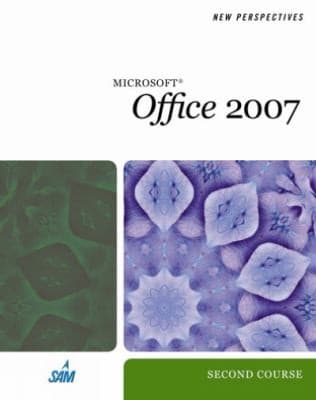 Tapa de New Perspectives On Microsoft Office 2007 Second Course
