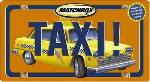Tapa de Taxi!  (Book & Matchbox Car)