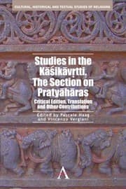 Tapa de Studies In The Kikvtti The Section On Pratyhras Critical Edition Translation And Other Contributions