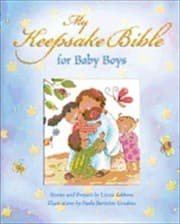 Tapa de My Baby Keepsake Bible for Baby Boys