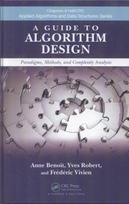 Tapa de A Guide To Algorithm Design Paradigms Methods And Complexity Analysis