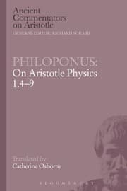 Tapa de Philoponus On Aristotle Physics 149