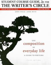 Tapa de Student Course Guide for the Writers Circle