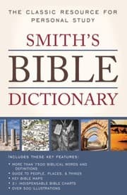 Tapa de Smiths Bible Dictionary By William Smith