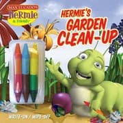 Tapa de Hermies Garden Cleanup With 3 Crayons
            
                Max Lucados Hermie  Friends Unnumbered Board Books