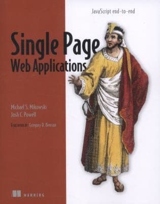 Tapa de Single Page Web Applications Javascript Endtoend