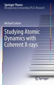 Tapa de Studying Atomic Dynamics With Coherent Xrays