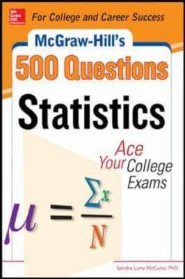 Tapa de Mcgrawhills 500 Statistics Questions
