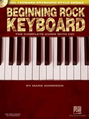 Tapa de Beginning Rock Keyboard The Complete Guide With Cd