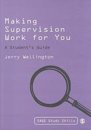 Tapa de Making Supervision Work For You A Students Guide