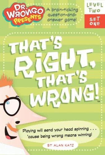 Tapa de That's Right, That's Wrong!: Level Two, Set One (Dr. Wrongo Presents: Level 2)