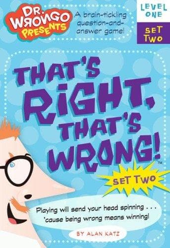 Tapa de That's Right, That's Wrong!